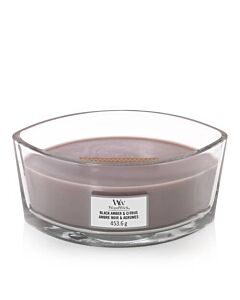 Woodwick Hearthwick Black Amber & Citrus